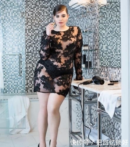 体重170斤的胖妞,因身材太丰满,成为人气