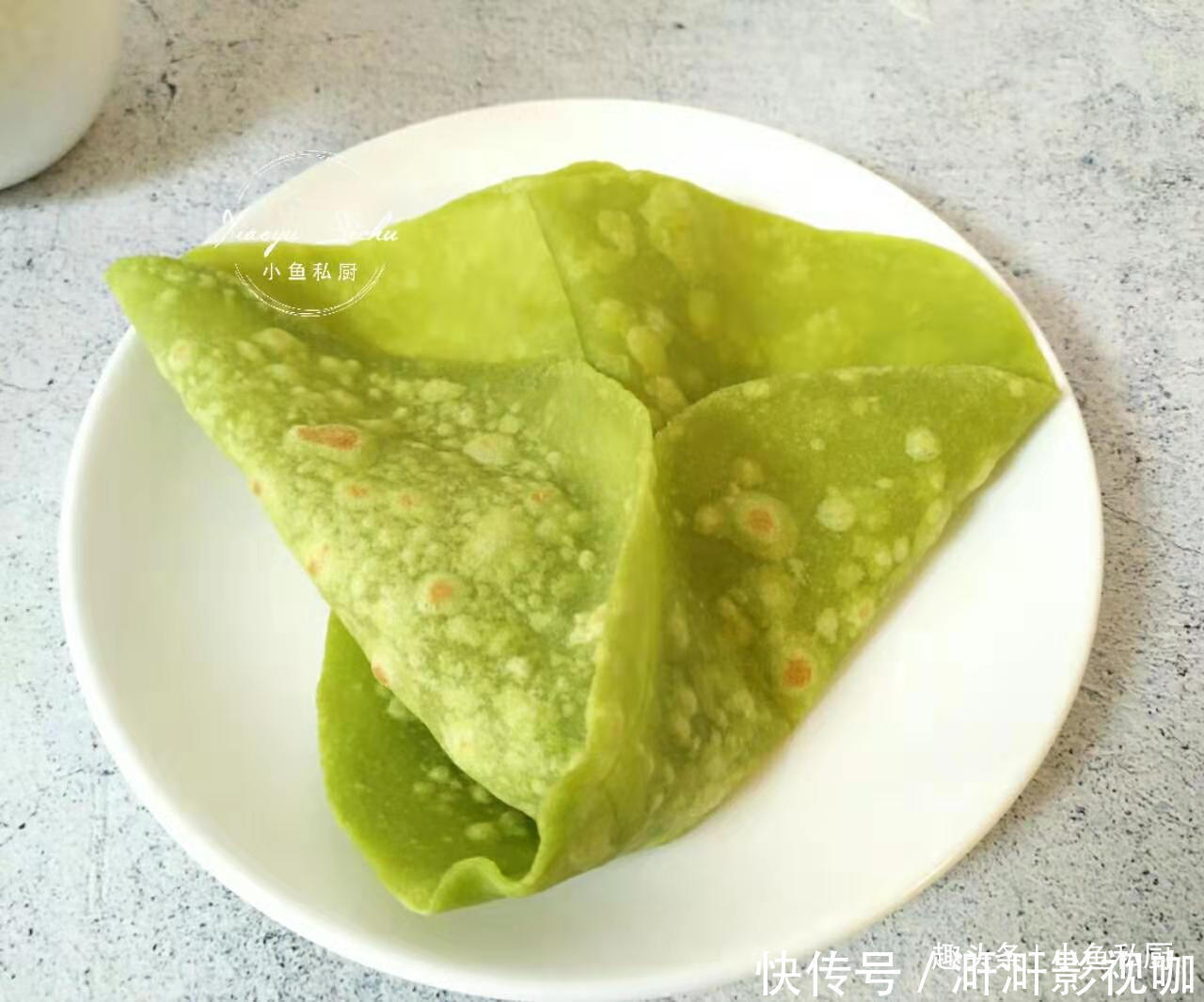  薄软|春饼的新做法，不用上锅蒸，薄软又筋道，卷肉卷菜可香了