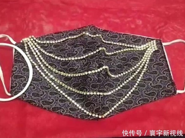 以色列|售价1045万人民币!以色列公司推出珠宝口罩,不仅有黄金还有钻石