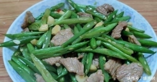 四季豆炒肉片|一菜有点贵,但也别舍不得吃,补钙比牛奶还强,孩子多吃猛长个子