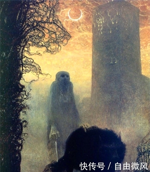 画家心脏骤停10分钟,苏醒后凭记忆还原地狱的模样,看后让人心惊