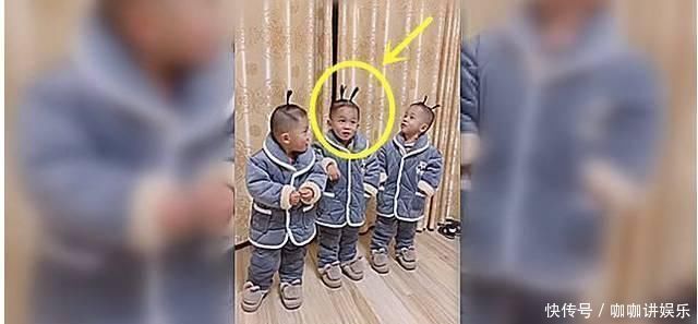 三胞胎|妈妈想要个小棉袄,就把三胞胎儿子打扮成了这个样子,看后不许笑
