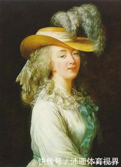 佛兰德&法国18世纪著名洛可可女画家维吉·勒布伦肖像作品欣赏