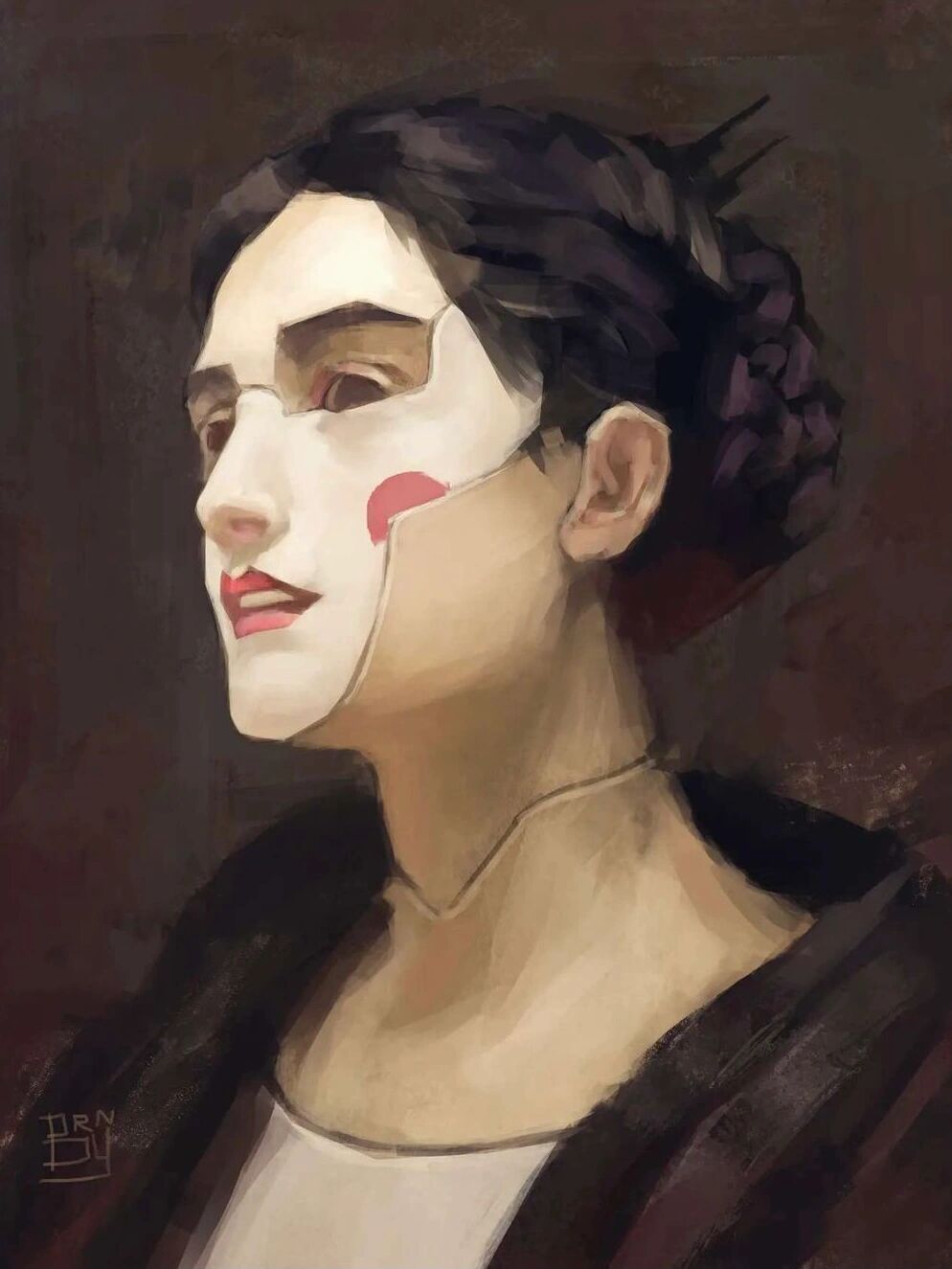 Jones|插画分享|吉卜力风Bryn Jones