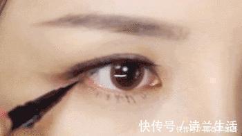 眼妆|最近大火的心机的无眼影妆容,太适合睫毛又长又美的你了!