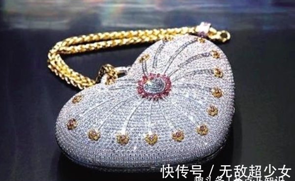 吉尼斯世界纪录 世界最贵的包包,镶有4517颗钻石