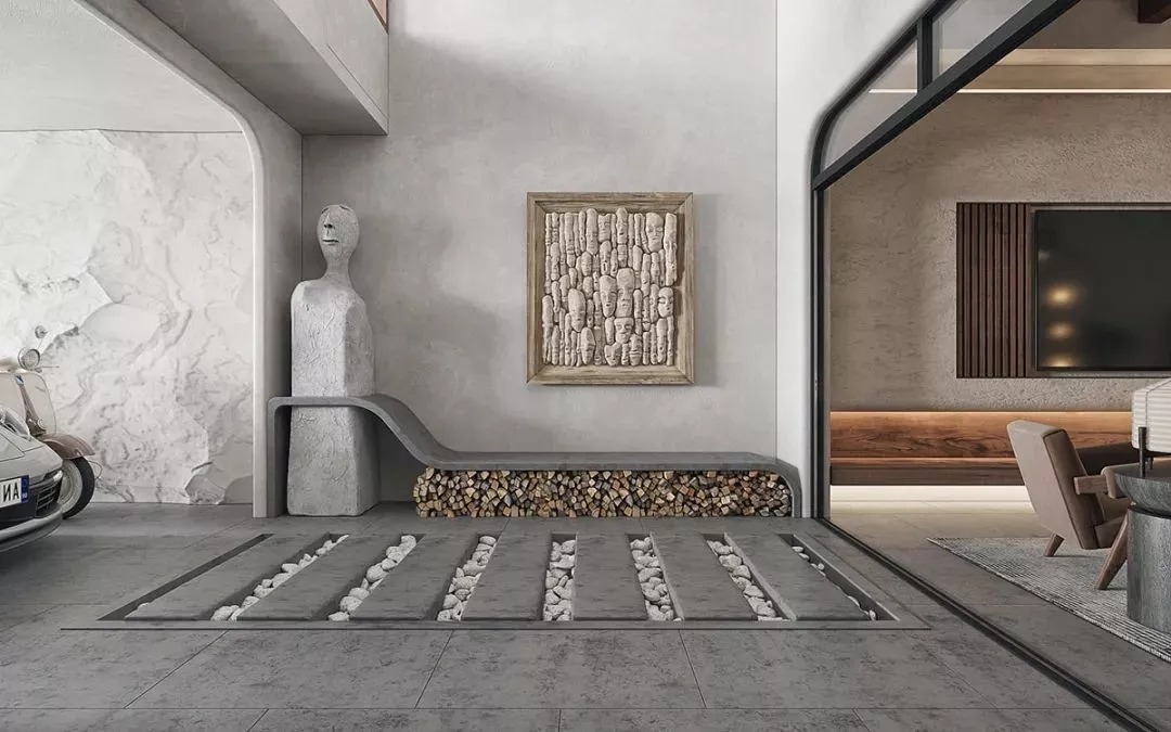 住宅|天然材料打造“舒适洞穴”,这些住宅太可了!