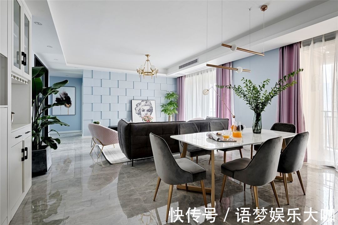 泡泡|90后小夫妻设计的婚房,全屋冒着粉色泡泡,这才是幸福该有的样子