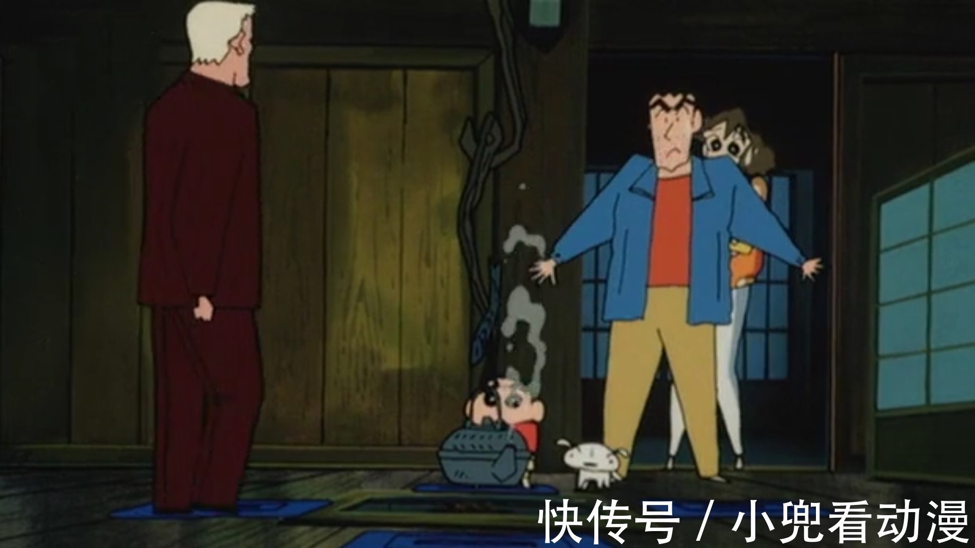 小新|蜡笔小新剧场版,小新保护妹妹小葵,懵懂女警获得成长