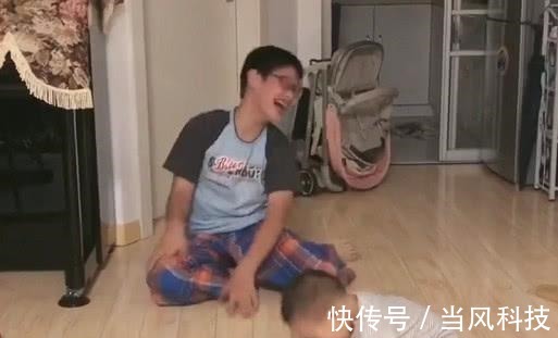 小宝|“小奶宝妹妹”学哥哥做俯卧撑火了,妹妹哎呀妈呀,谁还不会