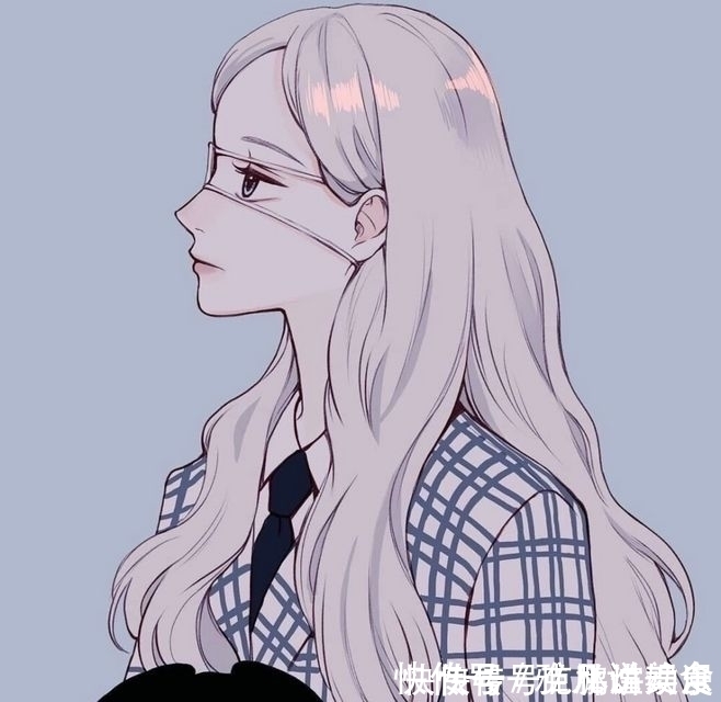 小姐姐|一组少女心十足的好看插画,很适合做卡通动漫头像哦!