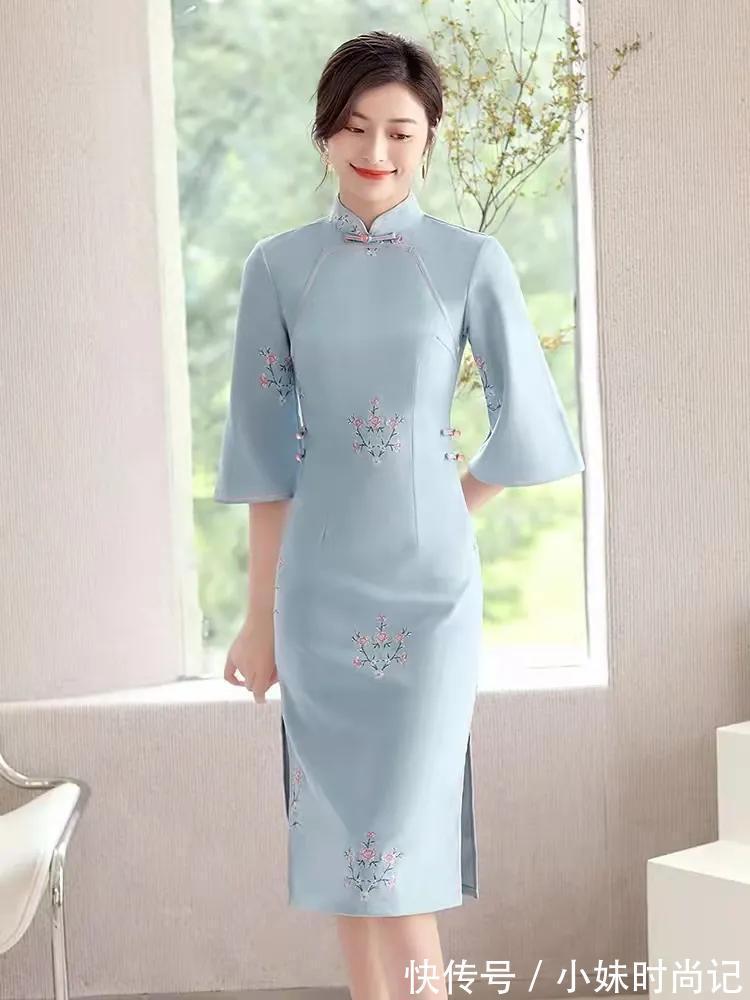 女子|优雅旗袍杀,麂皮绒旗袍给你意想不到的惊喜!彰显优雅以及贵气!