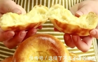 杯子|面粉不要蒸馒头了，做儿子爱吃的烤饼，杯子一压，比面包还好吃