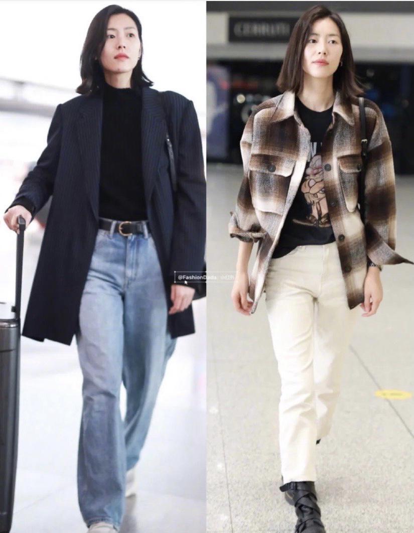 大表姐刘雯近日秋冬街拍私服, 穿搭时尚超有品味, 超模表现力瞩目