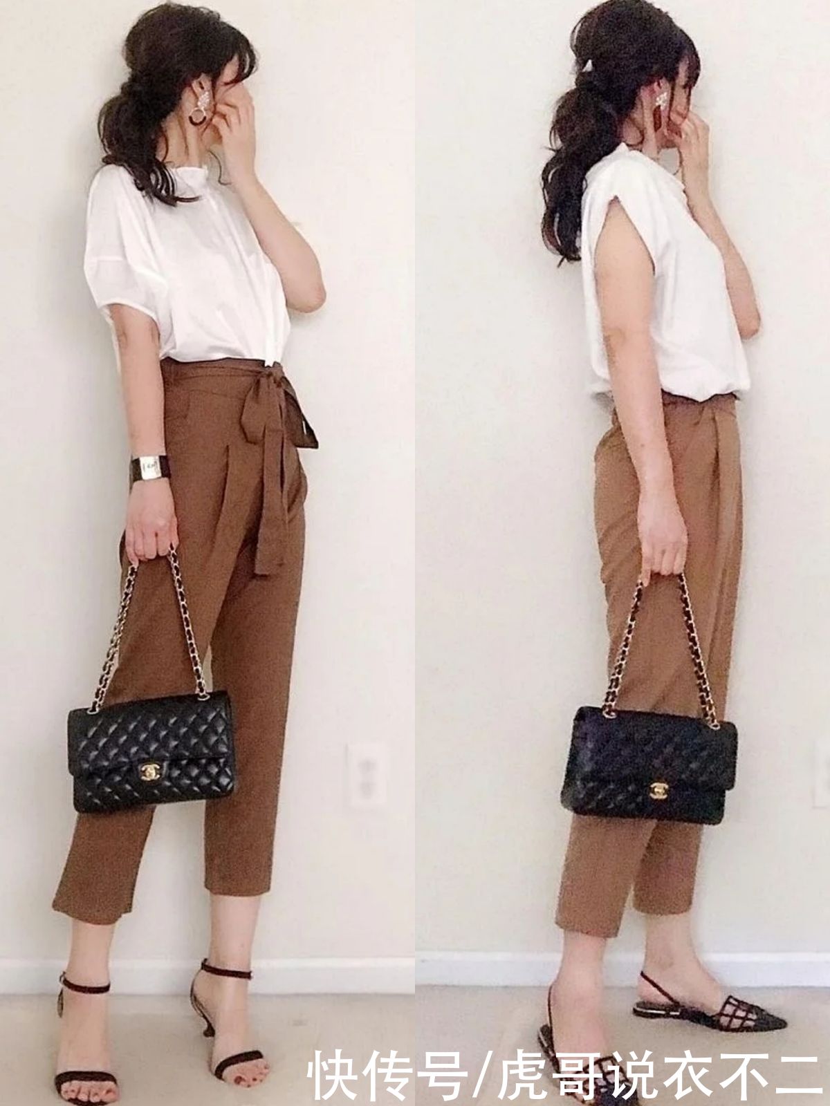 “日本太太”的一裤多穿，3种裤装打造好气质，入夏这么穿真优雅