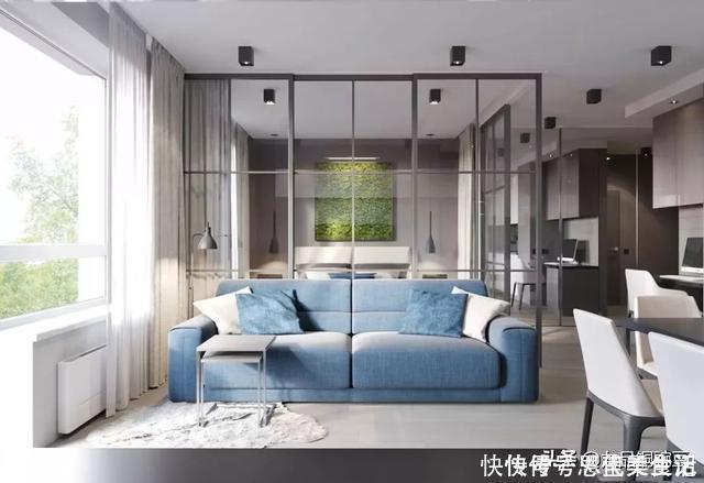 客厅|去掉万年不变的‘电视+沙发+茶几’老三件,客厅可以美成这样