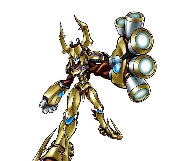 数码宝贝：电光暴龙兽手下败将，反派精英数码兽，顶尖完全体