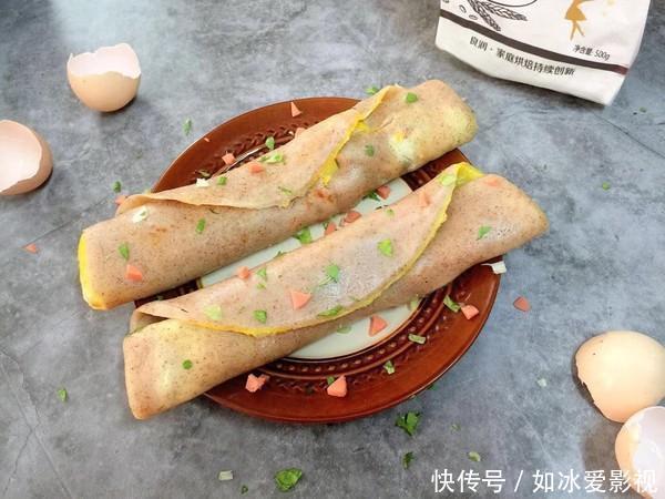 火腿|早餐别再吃油条了,换个口味,筷子一搅一缠,香嫩可口,比包子香