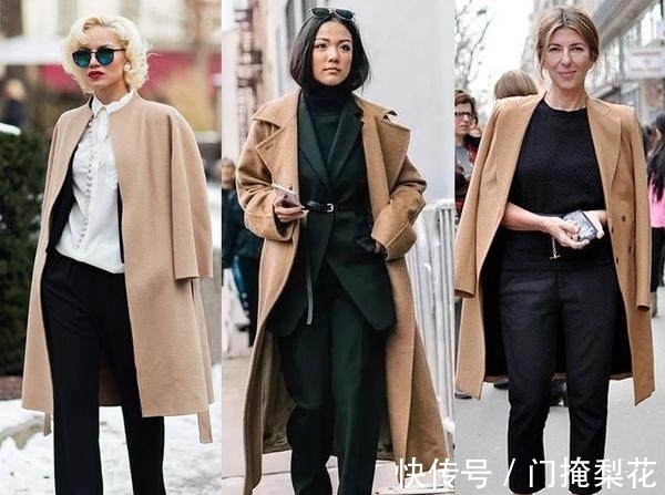 毛衣|驼色大衣的五种色彩穿搭,教你做时髦女王