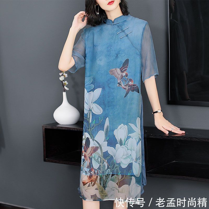 字裙 邻居都夸我老婆年轻,就因穿了这“娃娃”减龄裙,49岁嫩像28