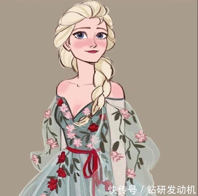 花木兰|迪士尼公主的礼服什么样艾莎女王清新自然,全场最酷的是花木兰