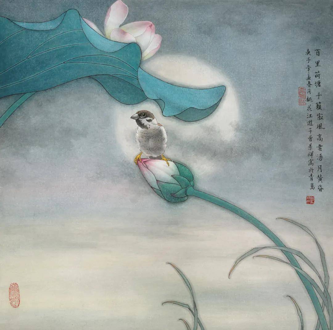 湘潭师范学院!翰墨丹青展风采——画家曾景祥花鸟画作品欣赏