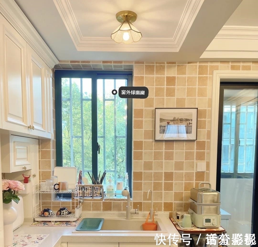 厨房|我敢说,这套70㎡小户型比很多房子还要有品质,进门就被惊艳了