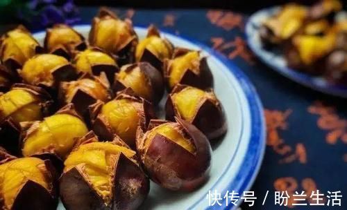 蜂蜜|板栗新做法,不烤不煮,8分钟个个开口,自动脱皮,比买的还好吃