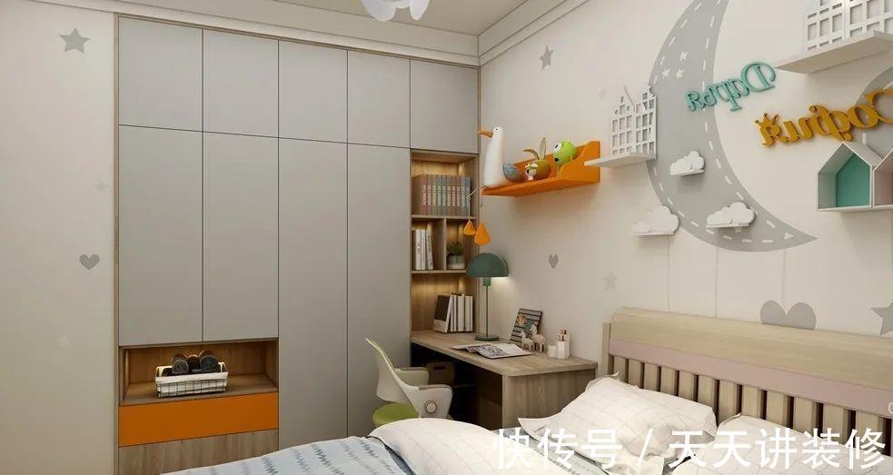 儿童房|小户型儿童房收纳空间这样设计，不仅时尚还实用