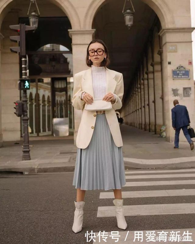 秋冬想靠“西装”穿出彩,这三种搭配一定要会,保暖时髦特显气质