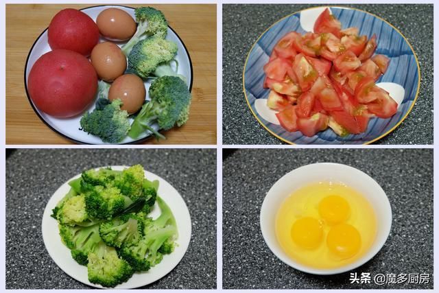 不粘锅|晒晒母女三人的晚餐，一荤一素营养健康，做法简单味道香，好吃