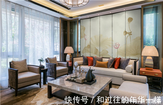 轻奢|来一套你没见过的现代新中式 一半轻奢 一半古典 年轻人都这么装