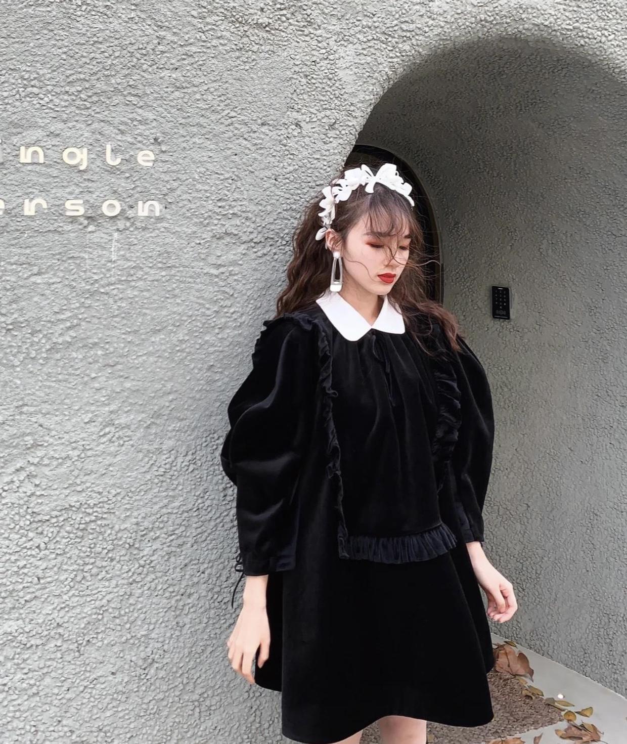 穿搭|秋冬怎么穿才洋气,试一试“丝绒连衣裙”端庄优雅,漂亮大方!