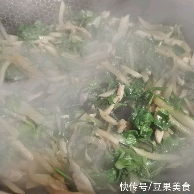  超下饭的咸肉荠菜萝卜丝，一学就会