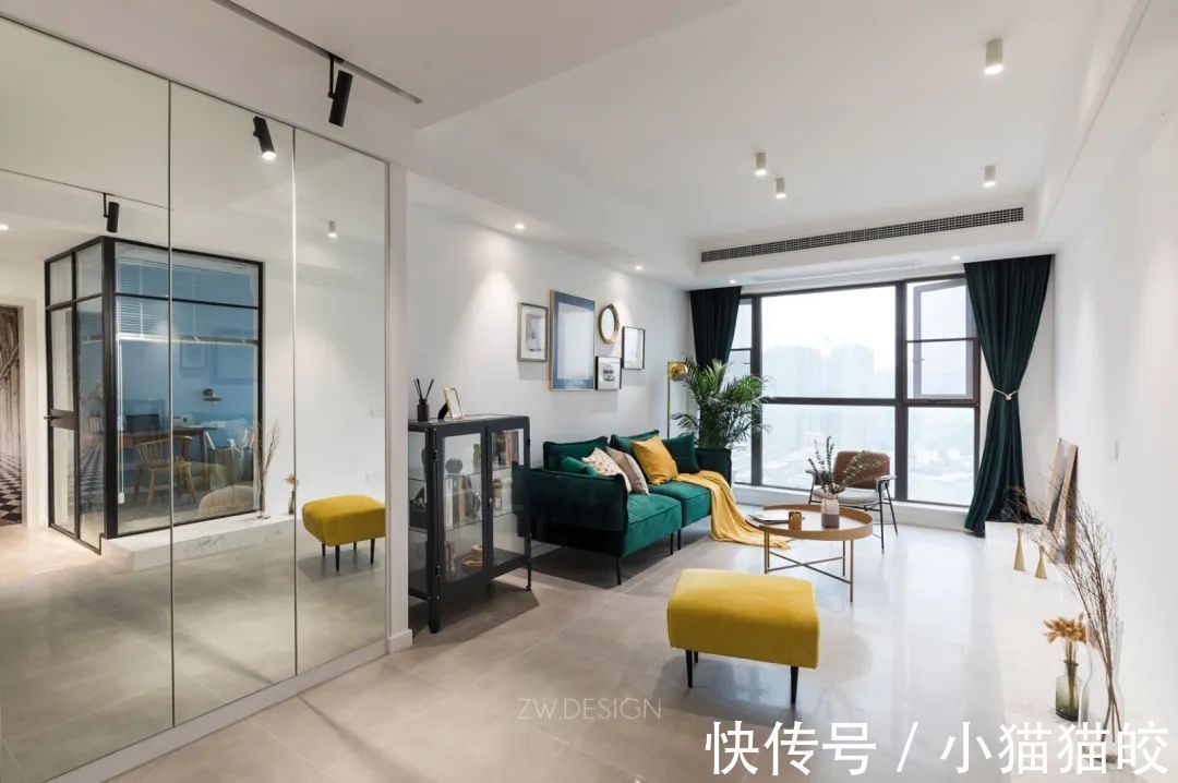 为主人|75㎡现代轻奢,精致的复古调,让小房子也清新脱俗