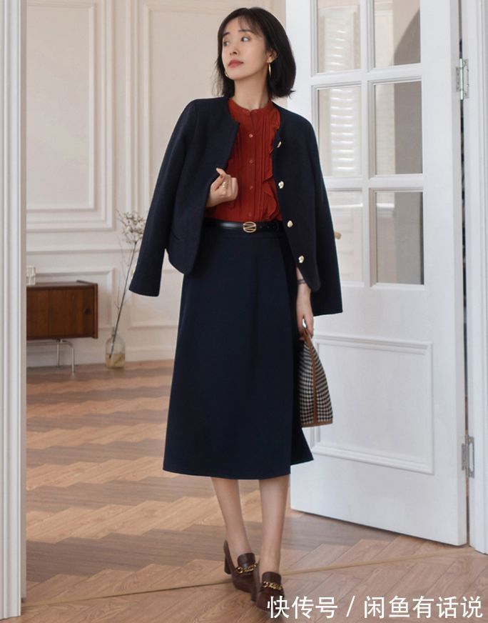 小香风|穿衣想高级显贵?学戴安娜穿“财阀外套+半裙”,30年依旧是经典