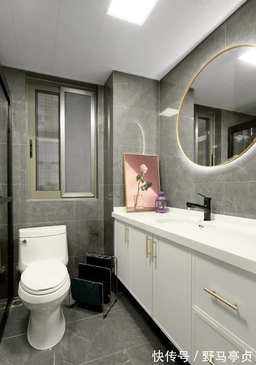 大理石|她把85㎡小户型,装成轻奢现代欧式风,复古又摩登,太漂亮了!