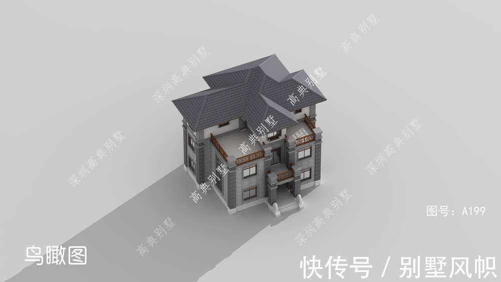 农村|中式农村别墅,带堂屋加土灶,耐看不过时。