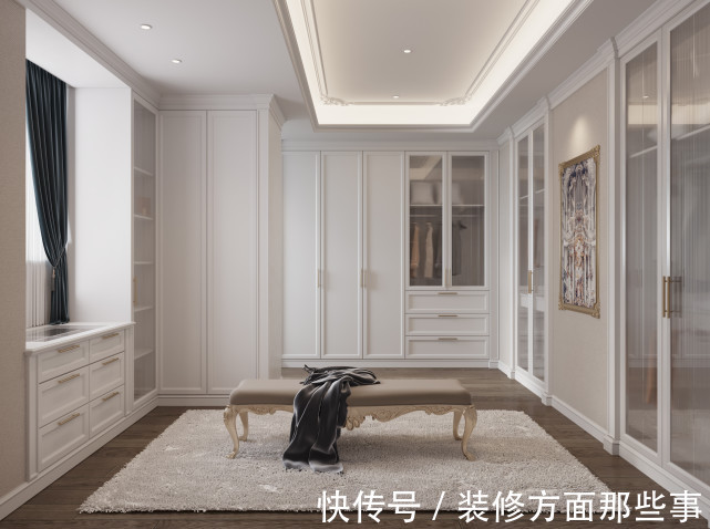 现代|491㎡现代美式,温馨粉色系客厅真是太美了