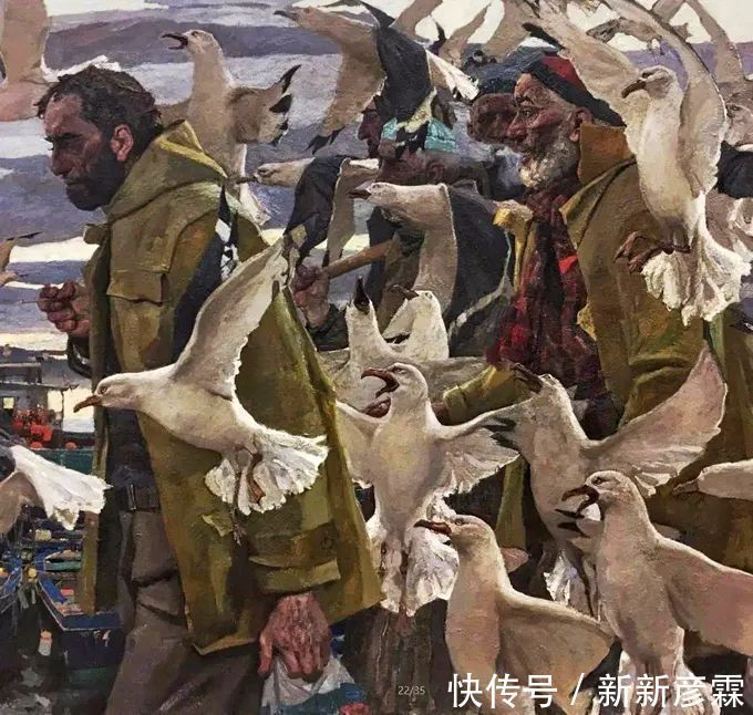 列宾美院&独具时代感的油画,他是列宾美院的荣光!