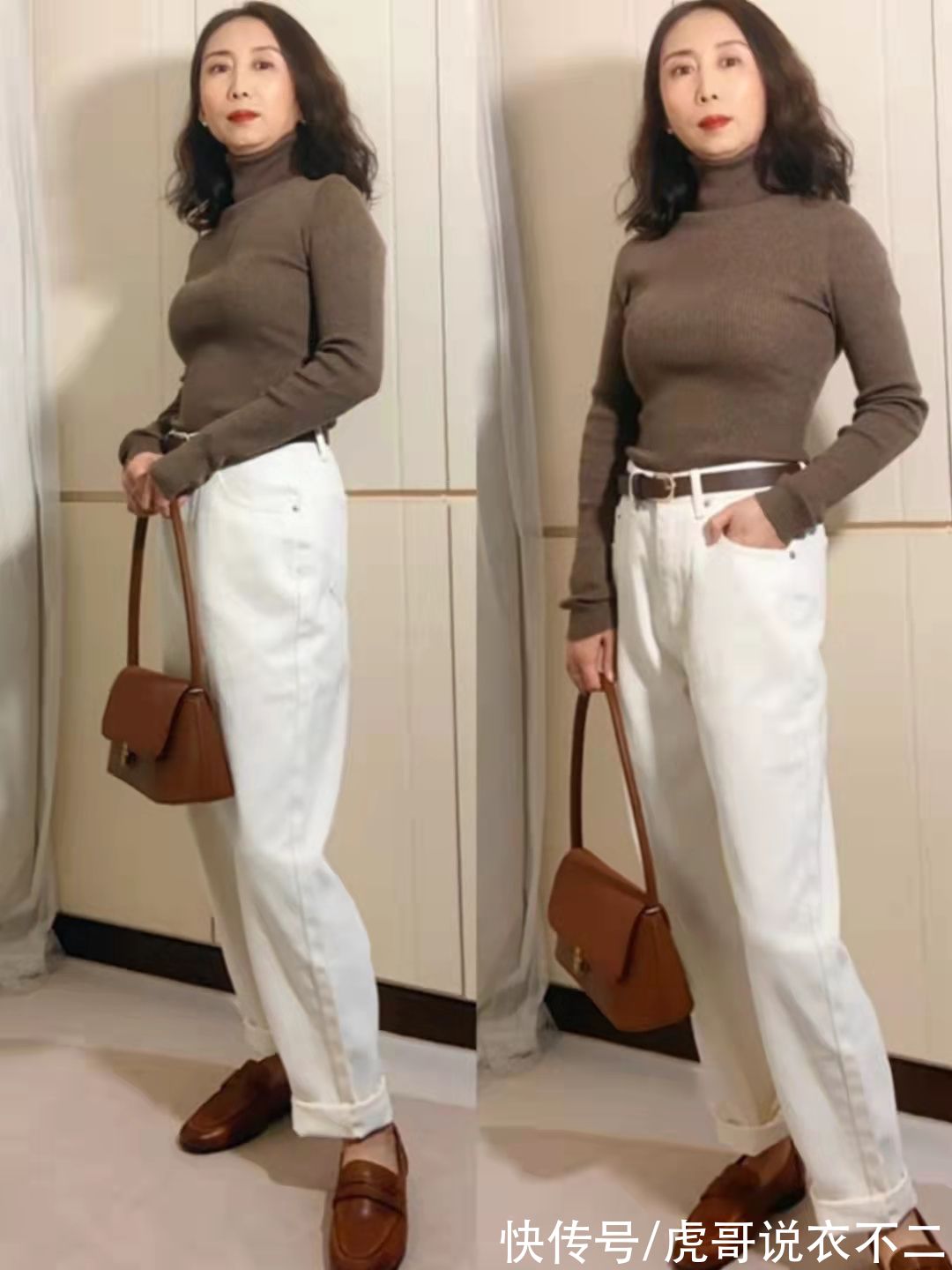 时髦|50岁时髦女人已经不穿“一身黑”，秋季试试这4种高级配色，好美