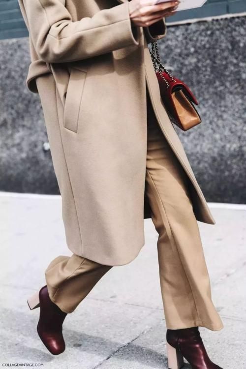 长外套+阔腿裤火了！太美太气质，小个子也能穿！