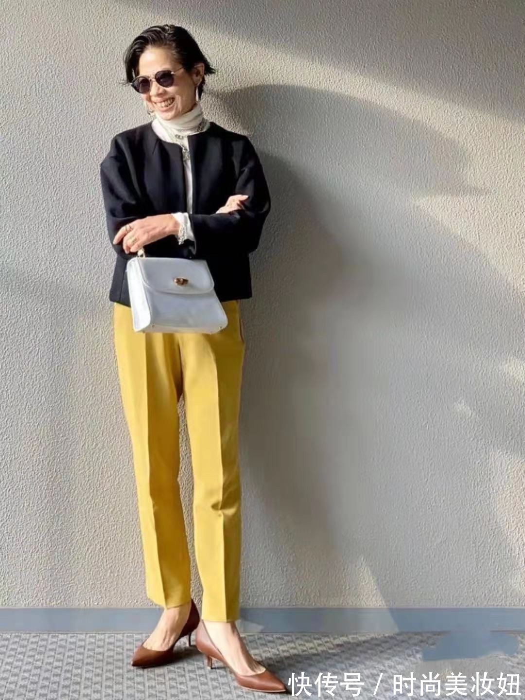 搭配|身高150+,58岁,她靠穿搭“逆龄”,是中年小个子不能错过的搭配