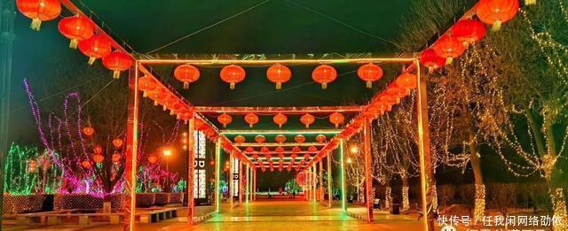 老年|朔州的春节彩灯亮起来了