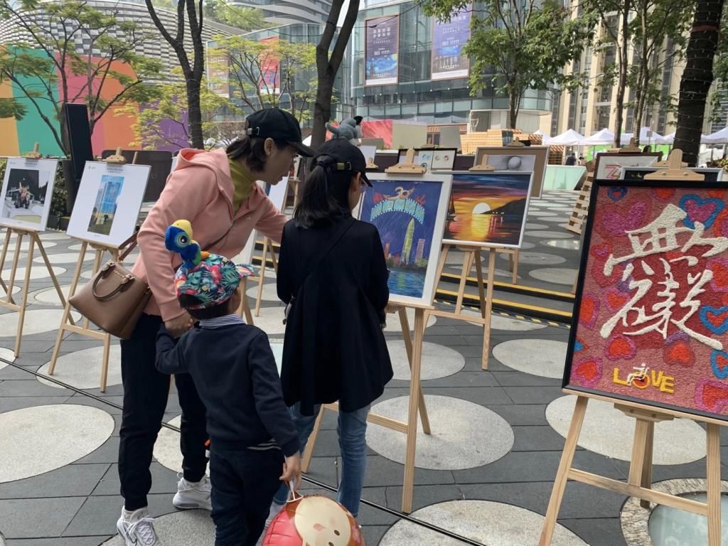  南山|南山残疾友人20幅作品参展，获市民观赏点赞！