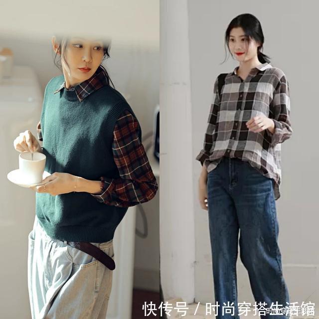 简约|秋天出游,换上简约舒服的慵懒风穿搭,找到简单快乐的自己