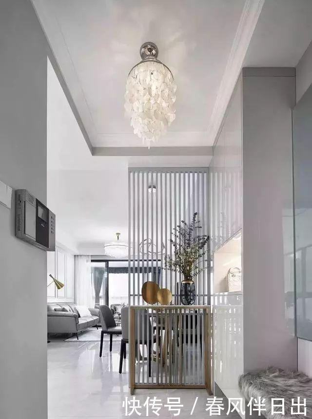 后现代风|137平后现代风装修,轻奢大气,时尚灰白色也可以如此完美