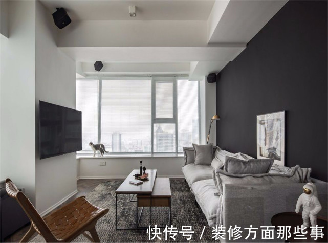 卧室|40平米现代风装修,一居室的房子越看越有品