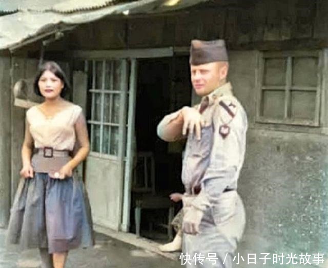 美国|历史镜像1960年代的韩国坡州,美军驻地外的妇女矮小而又臃肿
