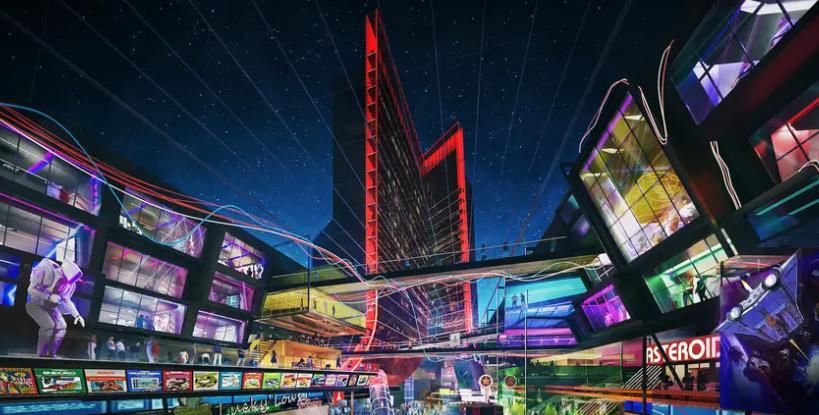 公布|雅达利公布了旗下“游戏主题酒店”的最新概念图